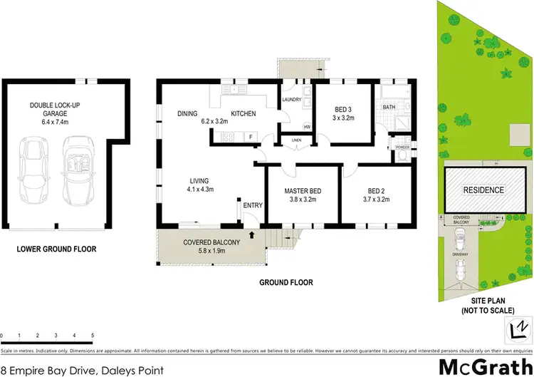 Floorplan of Homely house listing, 8 Empire Bay Drive, Daleys Point NSW 2257