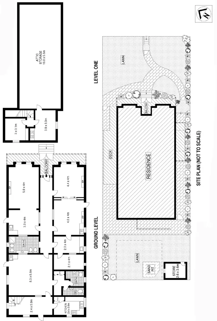 Floorplan of Homely house listing, 33 Todman Avenue, Kensington NSW 2033