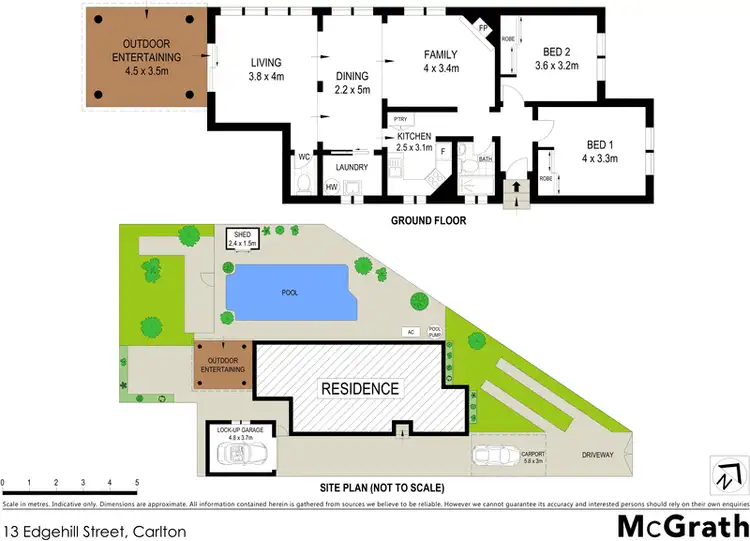 Floorplan of Homely house listing, 13 Edgehill Street, Carlton NSW 2218