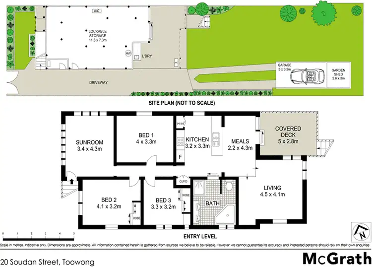 Floorplan of Homely house listing, 20 Soudan Street, Toowong QLD 4066