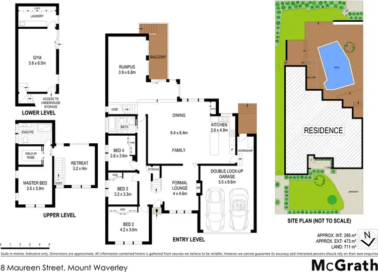 Floorplan of Homely house listing, 8 Maureen Street, Mount Waverley VIC 3149