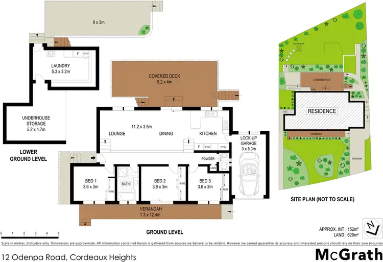 Floorplan of Homely house listing, 12 Odenpa Road, Cordeaux Heights NSW 2526