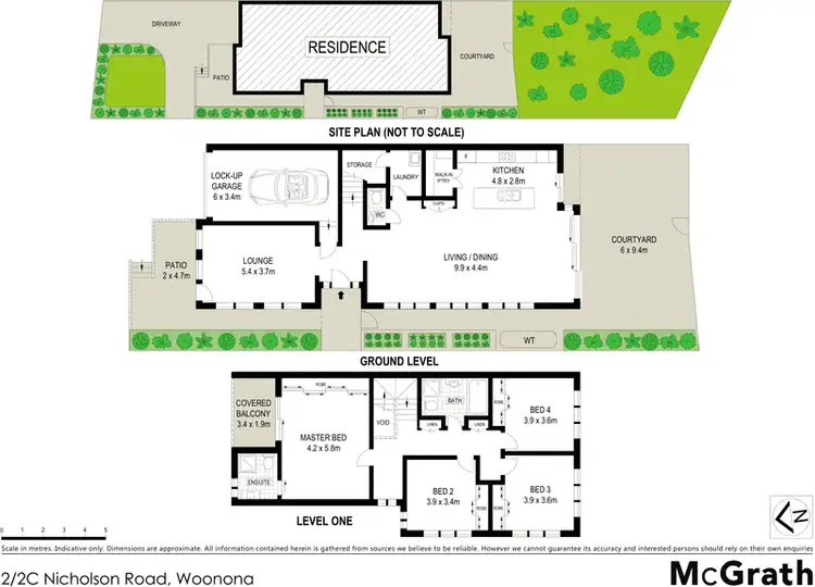 Floorplan of Homely house listing, 2/2C Nicholson Road, Woonona NSW 2517