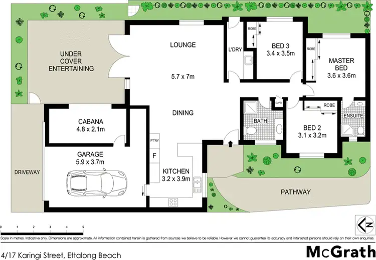 Floorplan of Homely villa listing, 4/17 Karingi Street, Ettalong Beach NSW 2257