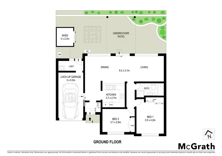 Floorplan of Homely villa listing, 2/22 Elwin Street, Peakhurst NSW 2210