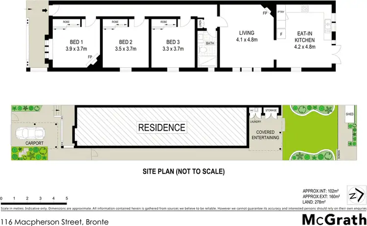 Floorplan of Homely house listing, 116 Macpherson Street, Bronte NSW 2024