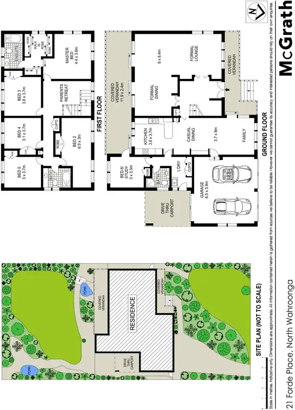 Floorplan of Homely house listing, 21 Forde Place, Wahroonga NSW 2076