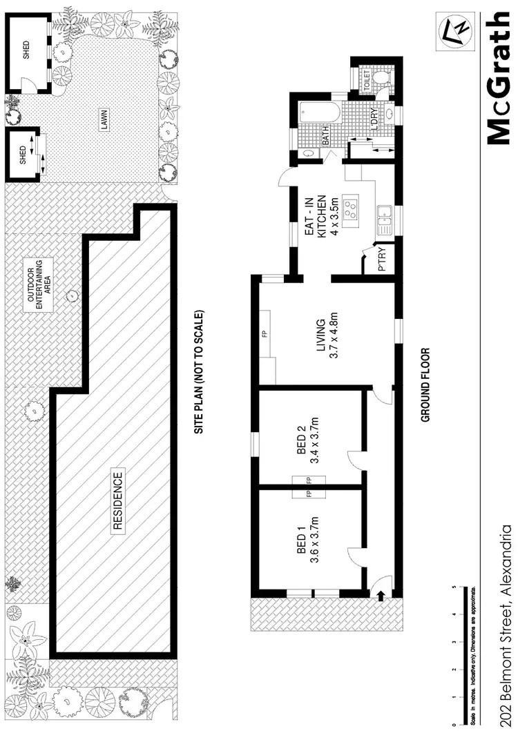 Floorplan of Homely house listing, 202 Belmont Street, Alexandria NSW 2015