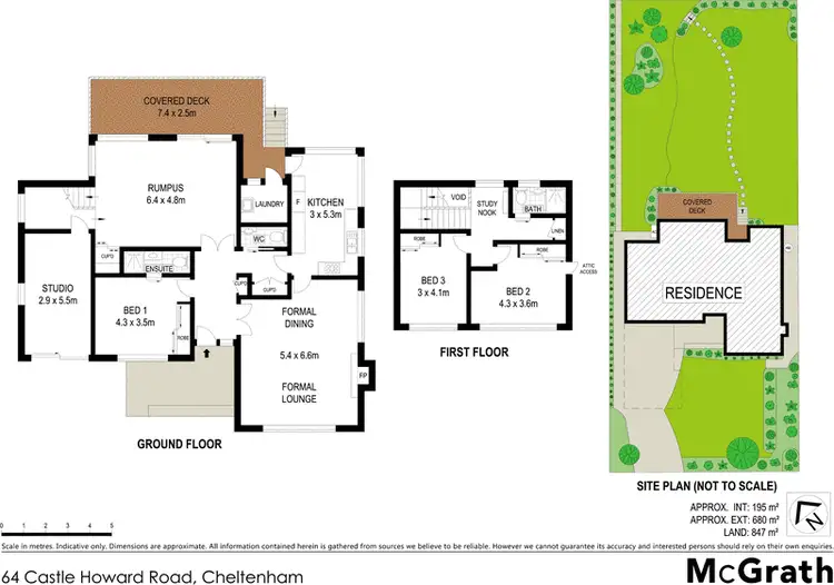 Floorplan of Homely house listing, 64 Castle Howard Road, Beecroft NSW 2119