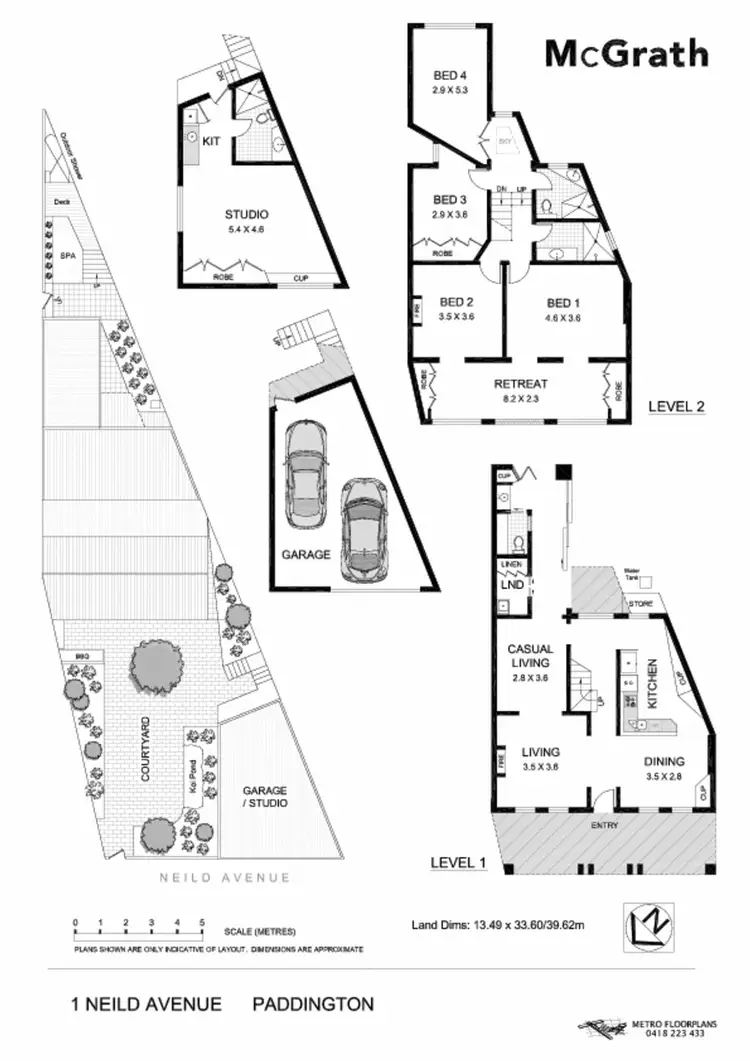 Floorplan of Homely house listing, 1 Neild Avenue, Paddington NSW 2021