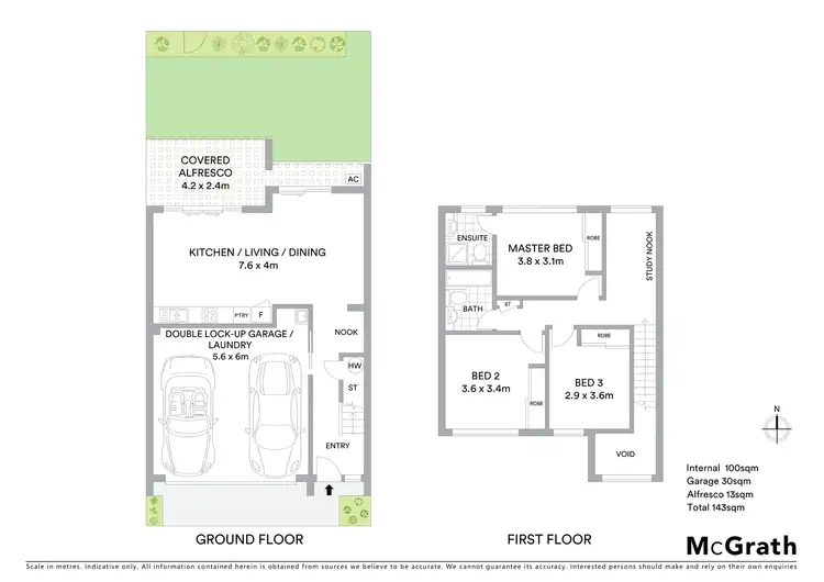 Floorplan of Homely townhouse listing, 36/7 Figbird Crescent, Buderim QLD 4556