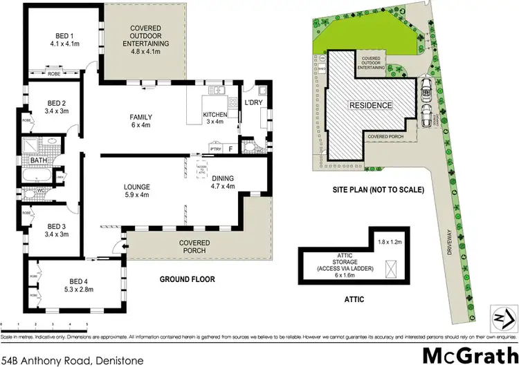 Floorplan of Homely house listing, 54B Anthony Road, Denistone NSW 2114