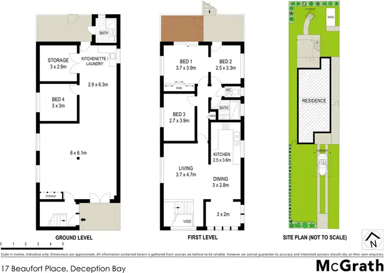 Floorplan of Homely house listing, 17 Beaufort Place, Deception Bay QLD 4508