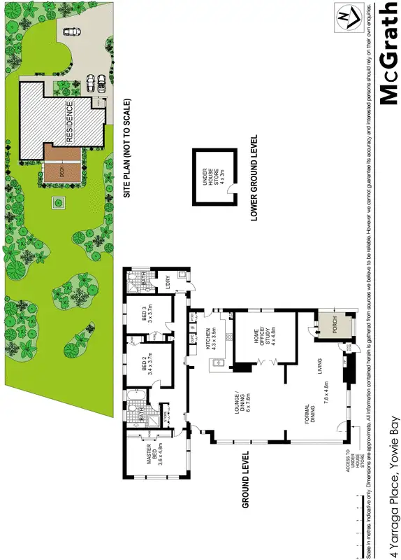 Floorplan of Homely house listing, 4 Yarraga Place, Yowie Bay NSW 2228