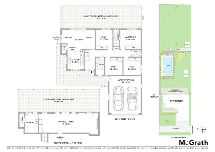 Floorplan of Homely house listing, 42 Old Belmont Road, Belmont North NSW 2280