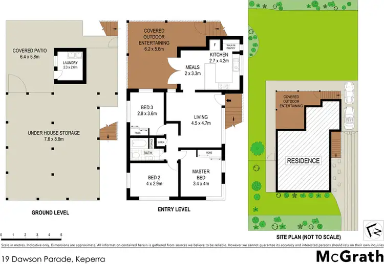Floorplan of Homely house listing, 19 Dawson Parade, Keperra QLD 4054