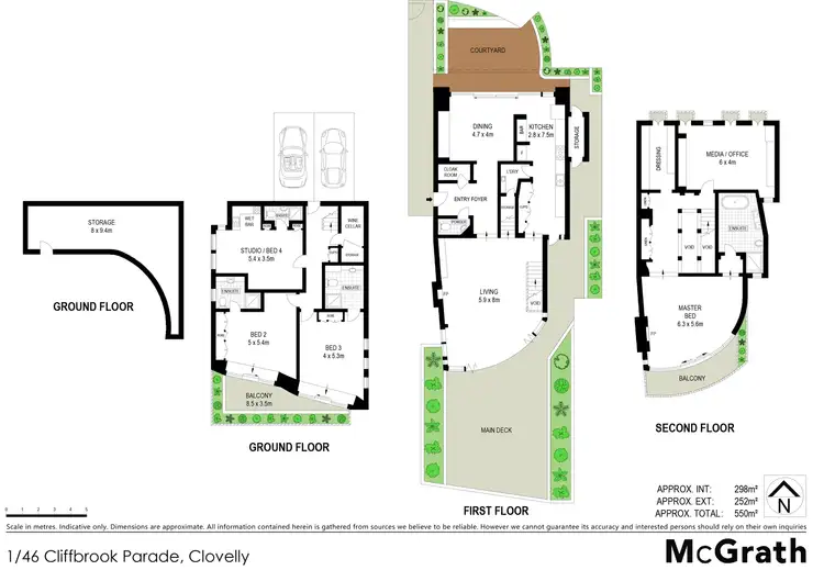 Floorplan of Homely house listing, 1/46 Cliffbrook Parade, Clovelly NSW 2031