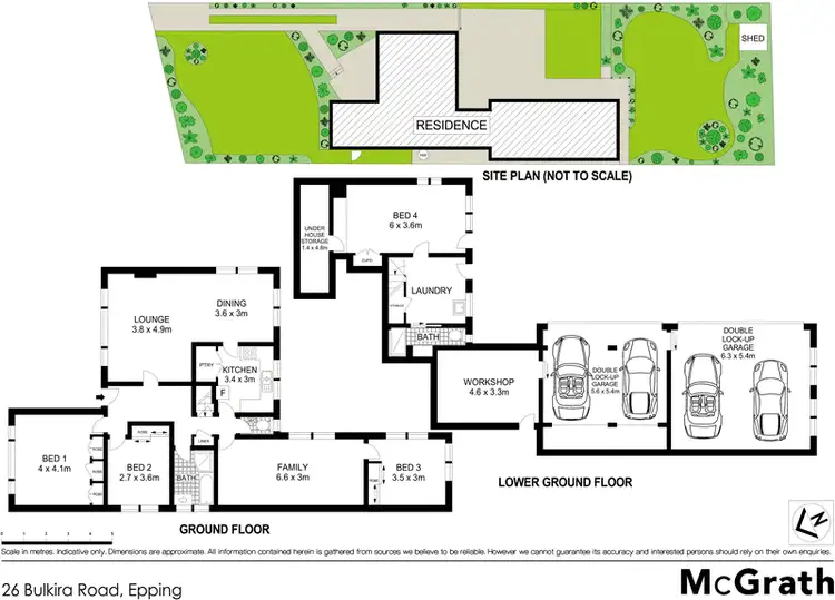 Floorplan of Homely house listing, 26 Bulkira Road, Epping NSW 2121
