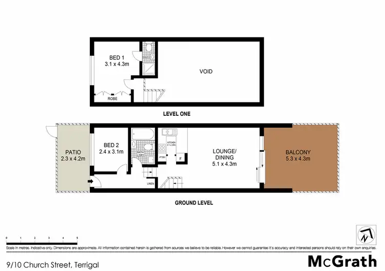 Floorplan of Homely apartment listing, 9/10 Church Street, Terrigal NSW 2260