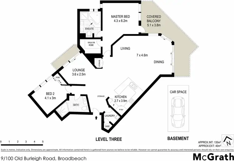 Floorplan of Homely apartment listing, 9/100 Old Burleigh Road, Broadbeach QLD 4218