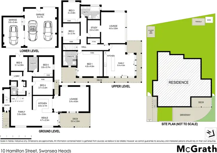 Floorplan of Homely house listing, 10 Hamilton Street, Swansea Heads NSW 2281