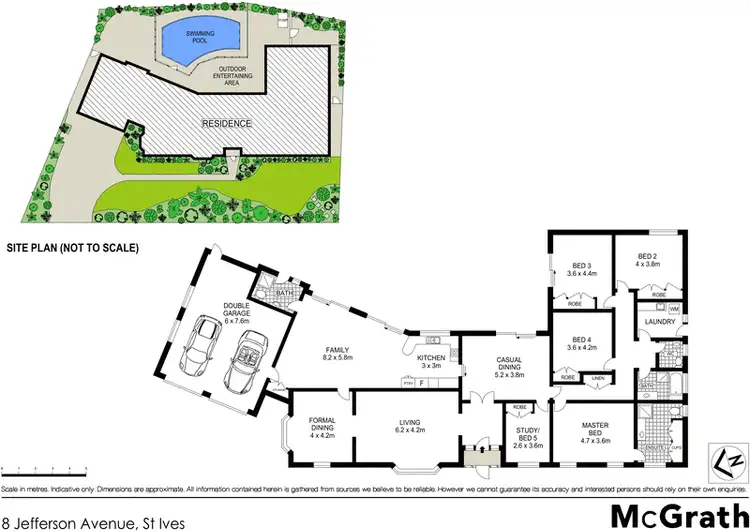 Floorplan of Homely house listing, 8 Jefferson Avenue, St Ives NSW 2075