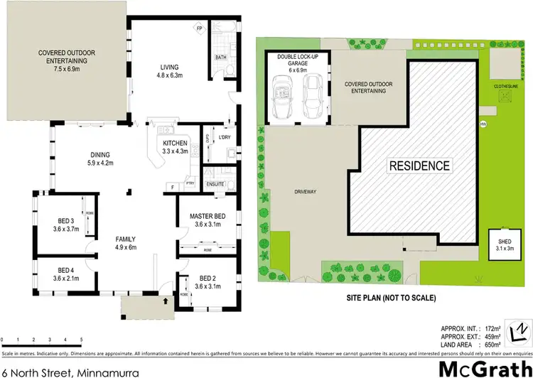 Floorplan of Homely house listing, 6 North Street, Minnamurra NSW 2533