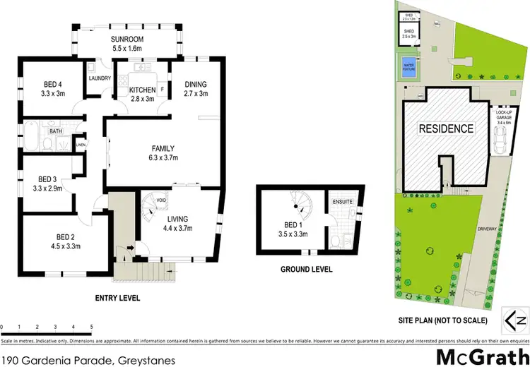 Floorplan of Homely house listing, 190 Gardenia Parade, Greystanes NSW 2145