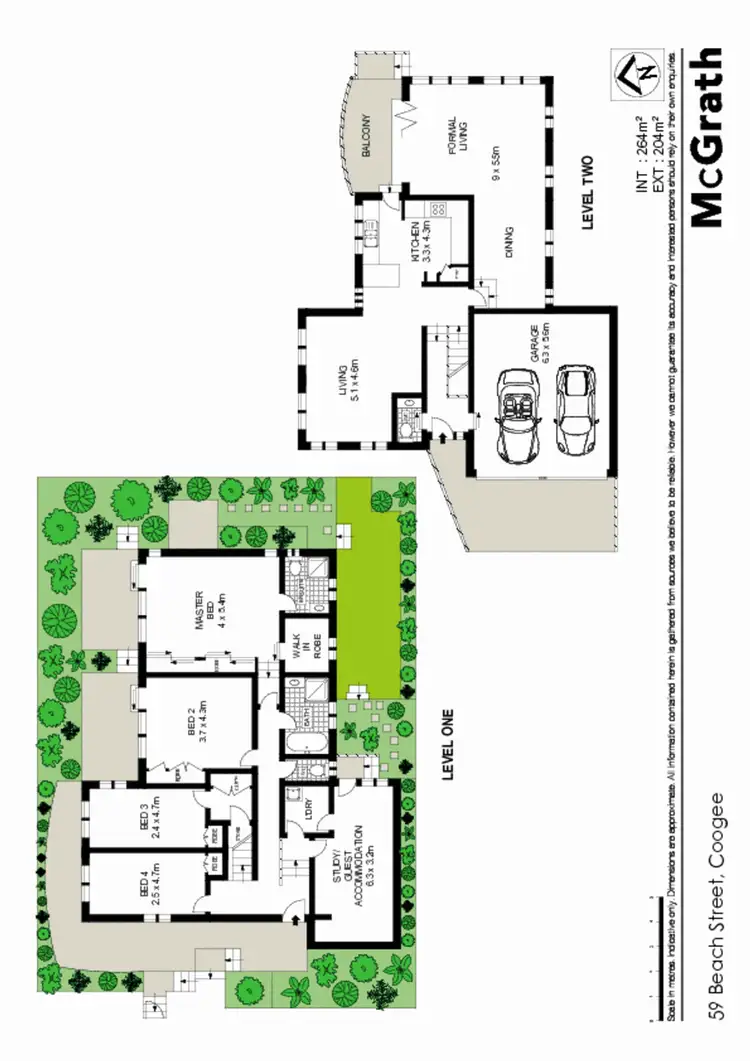 Floorplan of Homely house listing, 59 Beach Street, Coogee NSW 2034