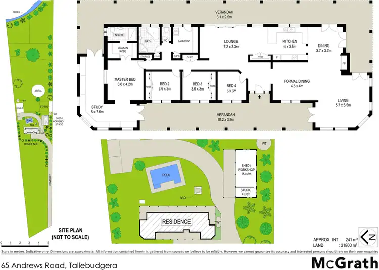 Floorplan of Homely house listing, 65 Andrews Road, Tallebudgera QLD 4228
