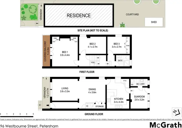 Floorplan of Homely house listing, 96 Westbourne Street, Petersham NSW 2049