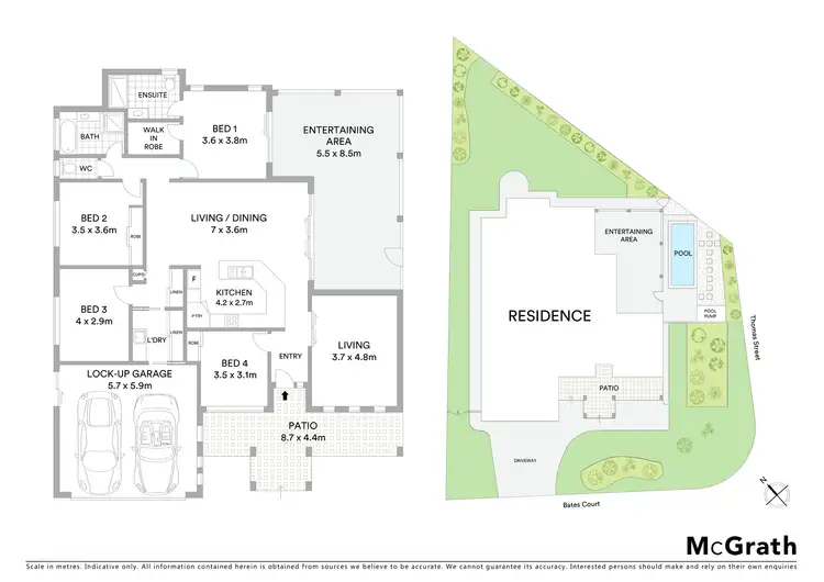 Floorplan of Homely house listing, 2 Bates Court, Gracemere QLD 4702