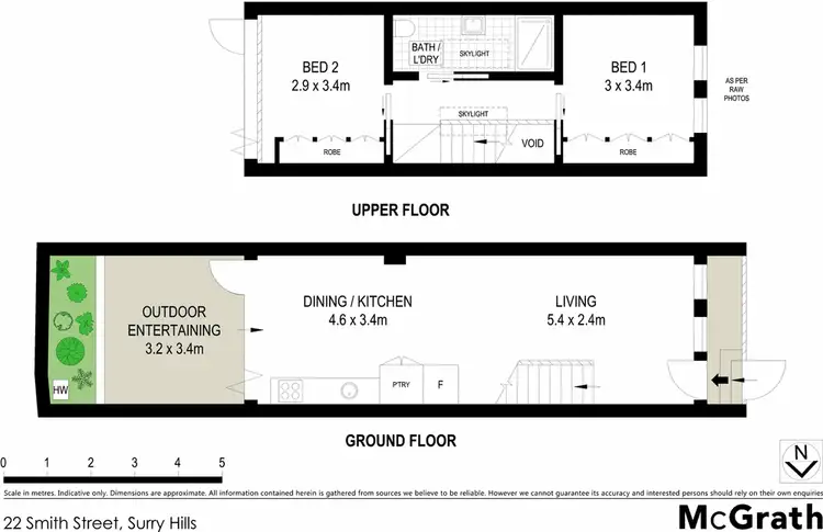 Floorplan of Homely house listing, 22 Smith Street, Surry Hills NSW 2010