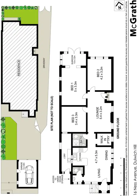Floorplan of Homely house listing, 16 Ness Avenue, Dulwich Hill NSW 2203