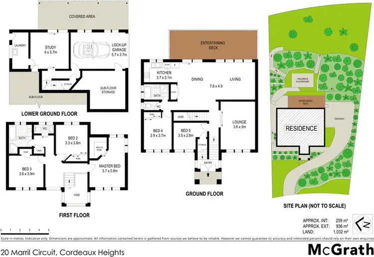 Floorplan of Homely house listing, 20 Marril Circuit, Cordeaux Heights NSW 2526