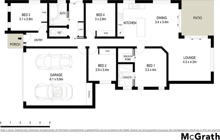Floorplan of Homely house listing, Address available on request