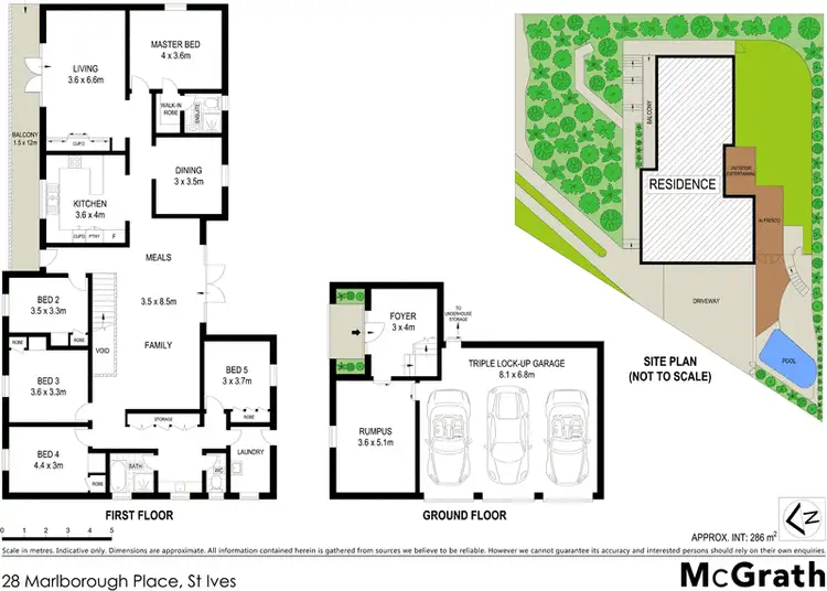 Floorplan of Homely house listing, 28 Marlborough Place, St Ives NSW 2075