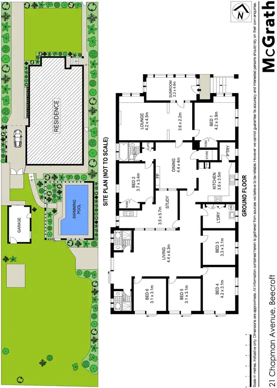 Floorplan of Homely house listing, 21 Chapman Avenue, Beecroft NSW 2119