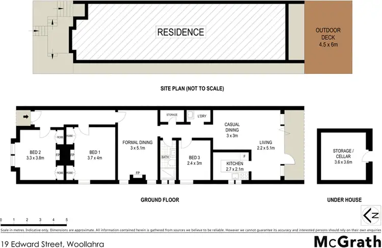 Floorplan of Homely house listing, 19 Edward Street, Woollahra NSW 2025