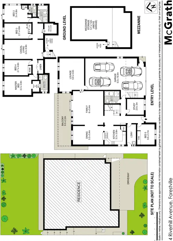 Floorplan of Homely house listing, 4 Riverhill Avenue, Forestville NSW 2087