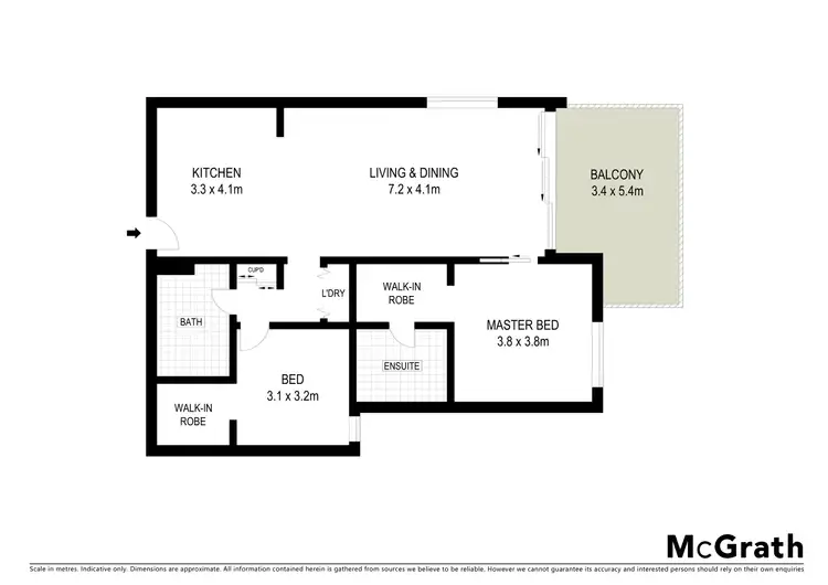 Floorplan of Homely unit listing, 346/71 Beeston Street, Teneriffe QLD 4005