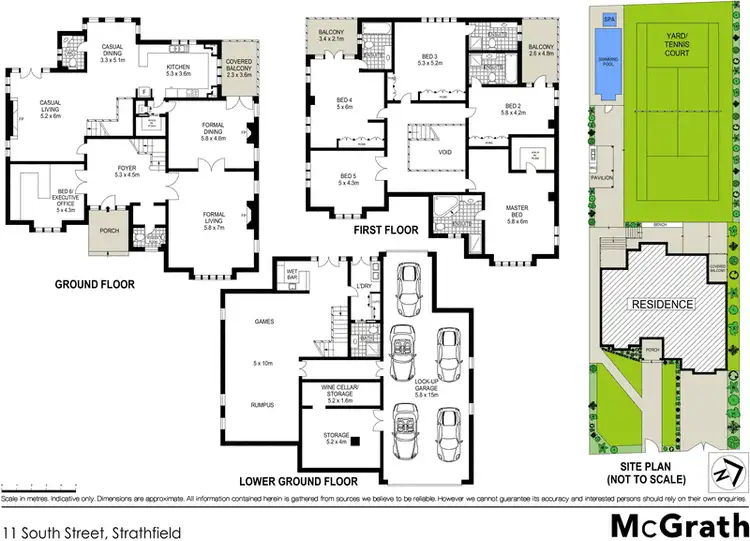 Floorplan of Homely house listing, 11 South Street, Strathfield NSW 2135