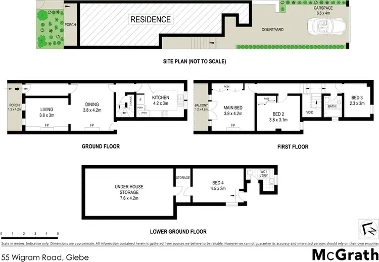 Floorplan of Homely house listing, 55 Wigram Road, Glebe NSW 2037