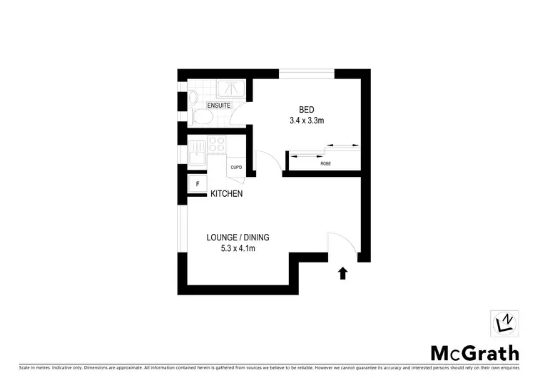 Floorplan of Homely apartment listing, 5/23 Ormond Street, Ashfield NSW 2131