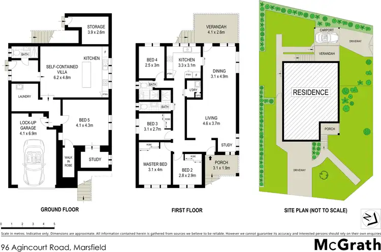 Floorplan of Homely house listing, 96 Agincourt Road, Marsfield NSW 2122