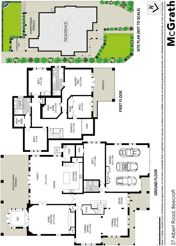 Floorplan of Homely house listing, 27 Albert Road, Beecroft NSW 2119