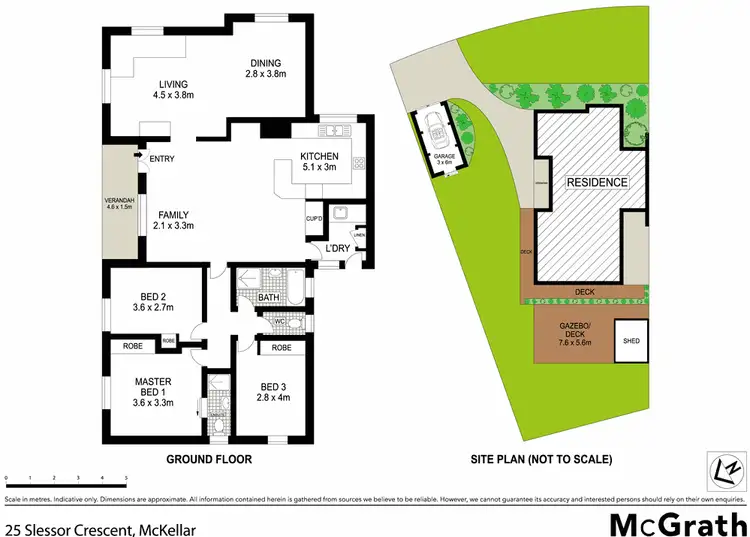 Floorplan of Homely house listing, 25 Slessor Crescent, Mckellar ACT 2617