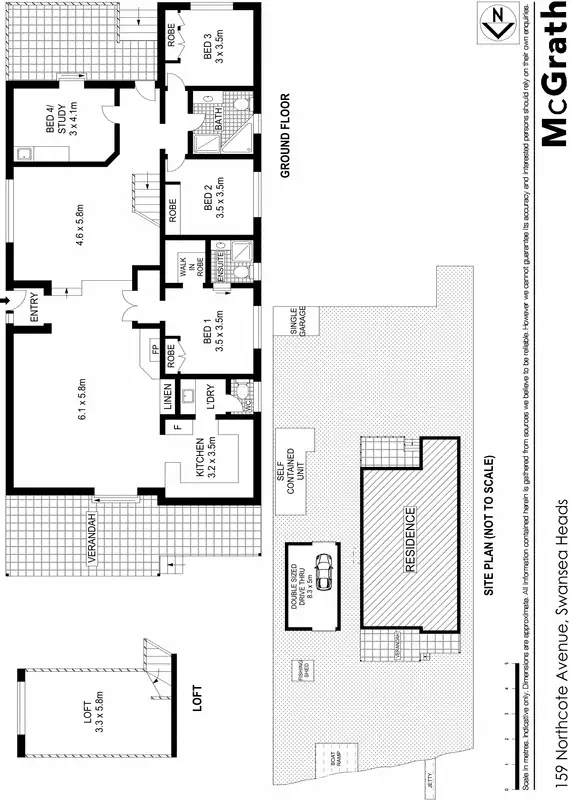 Floorplan of Homely house listing, 159 Northcote Avenue, Swansea NSW 2281