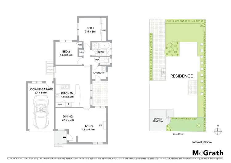 Floorplan of Homely house listing, 1A Orion Street, Vermont VIC 3133