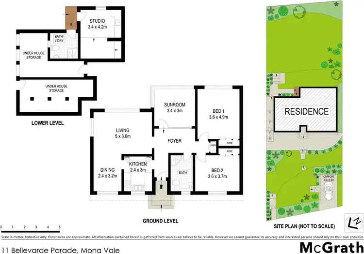Floorplan of Homely house listing, 11 Bellevarde Parade, Mona Vale NSW 2103